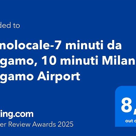 Monolocale-7 Minuti Da Bergamo, 10 Minuti Milan Bergamo Airport Appartement Gorle Buitenkant foto