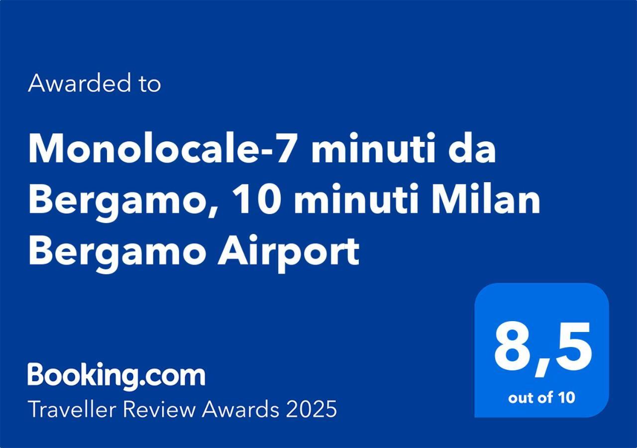 Monolocale-7 Minuti Da Bergamo, 10 Minuti Milan Bergamo Airport Appartement Gorle Buitenkant foto